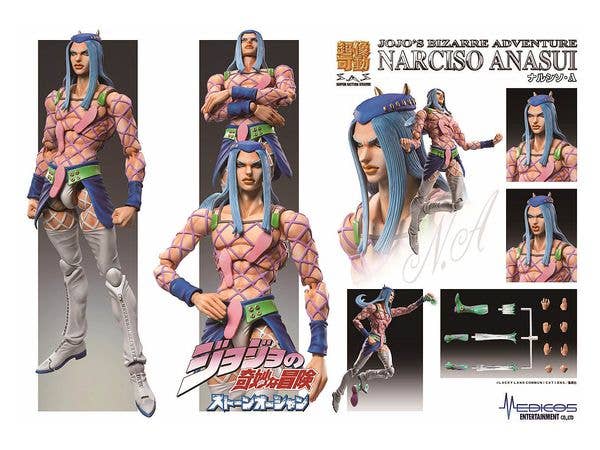 Jojo's Bizarre Adventure Part 6 Stone Ocean Series Narciso A Chozokado Figure | 4582638227920