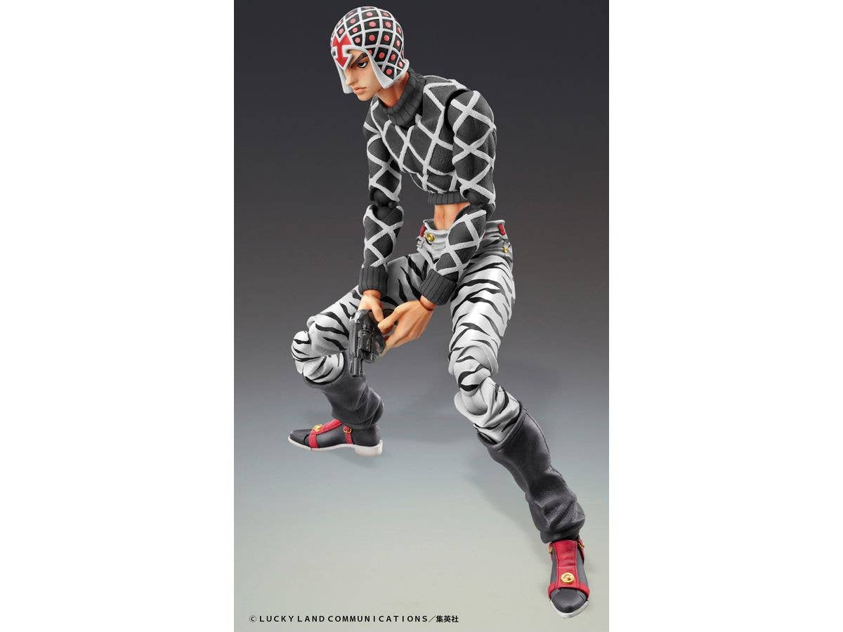 Medicos Entertainment Jojo's Bizarre Adventure Part 5 Golden Wind Series Guido Mista & SP Black Ver. Chozokado Figure | 4582638239404