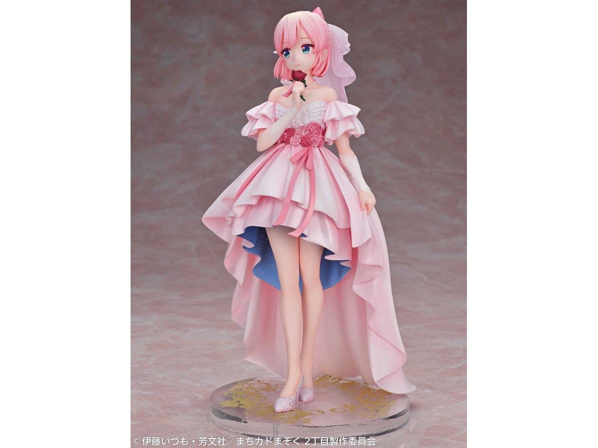 Medicos Entertainment TV Anime The Demon Girl Next Door 2 Momo Chiyoda Wedding Ver. Complete Figure | 4573613719554