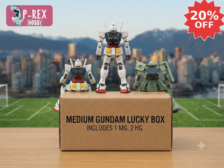 Medium Gundam Lucky Box - 20% Off