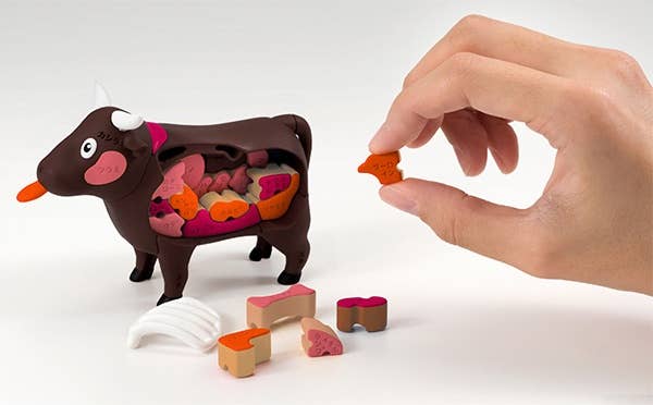 Megahouse Kaitai Puzzle, Beef Puzzle | 4975430511241