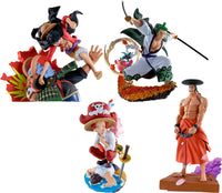 Megahouse Log Box Wanokuni (Vol 3.) 'One Piece', Box of 4 | 4975430516130