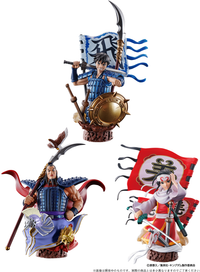 Megahouse Petitrama EX Kingdom Domination Chapter 1 "Kingdom", Complete Set of 3 | 4975430517151