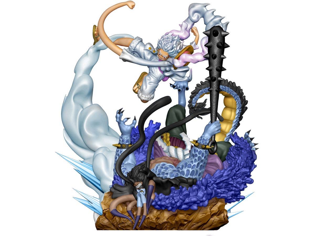 MegaHouse Pettitrama series LOGBOX RE BIRTH ONE PIECE Gear Five Special | 4975430518103
