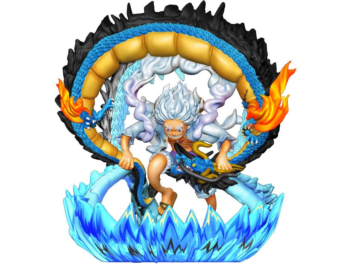 MegaHouse Pettitrama series LOGBOX RE BIRTH ONE PIECE Gear Five Special | 4975430518103
