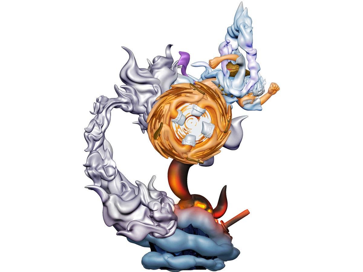 MegaHouse Pettitrama series LOGBOX RE BIRTH ONE PIECE Gear Five Special | 4975430518103