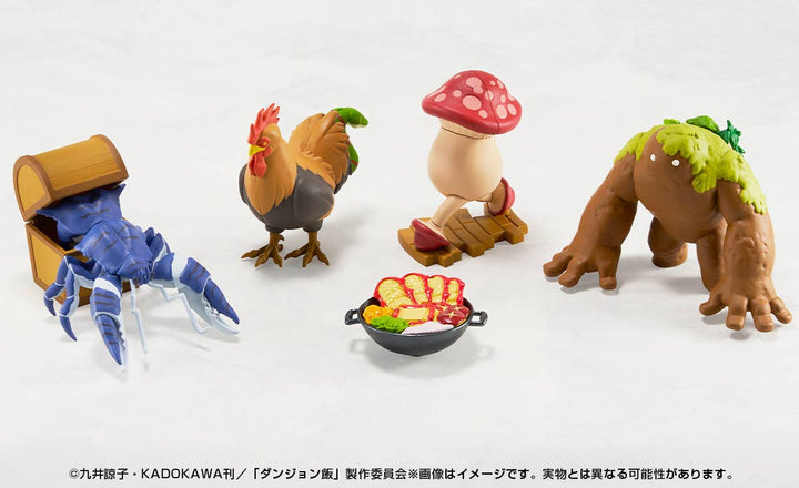 MegaHouse KAITAI PUZZLE FANTASY Delicious in Dungeon Dengeon Creaturer collection set | 4975430518554