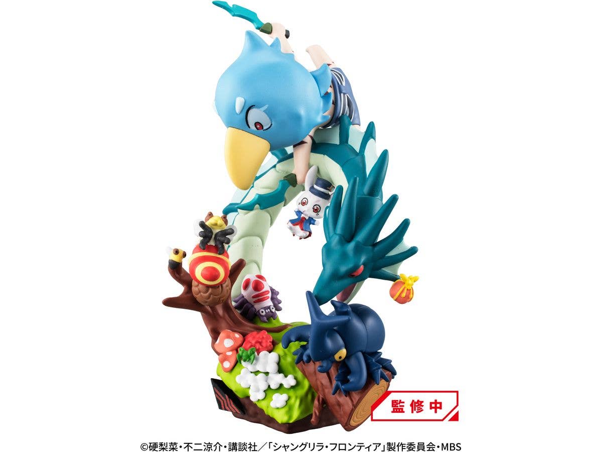 MegaHouse PetitramaEX Shangri-La Frontier VS Monster Diorama Collection set | 4975430518776