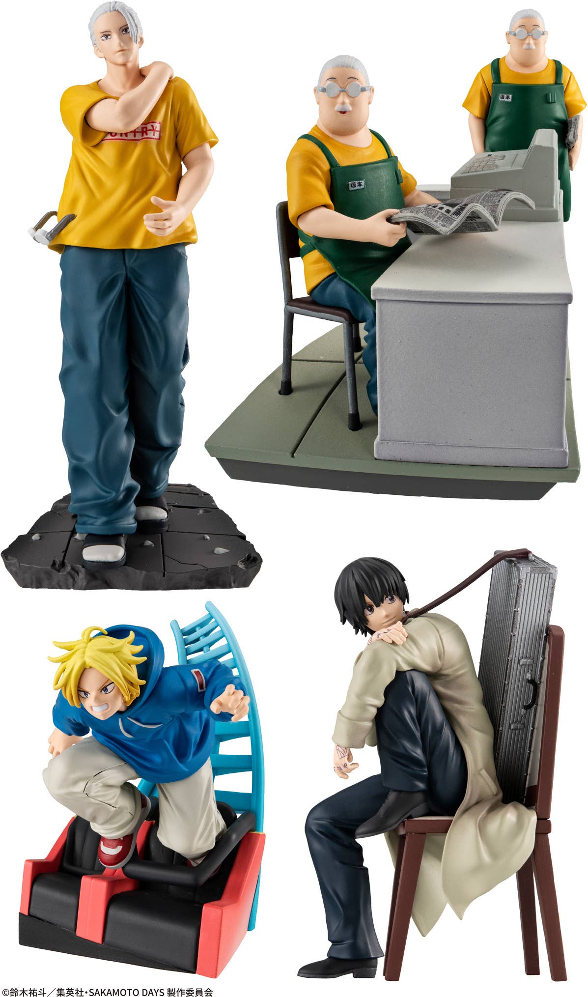 PETITRAMA EX SAKAMOTO DAYS cut out scenes (4pc per box) | 4975430519049