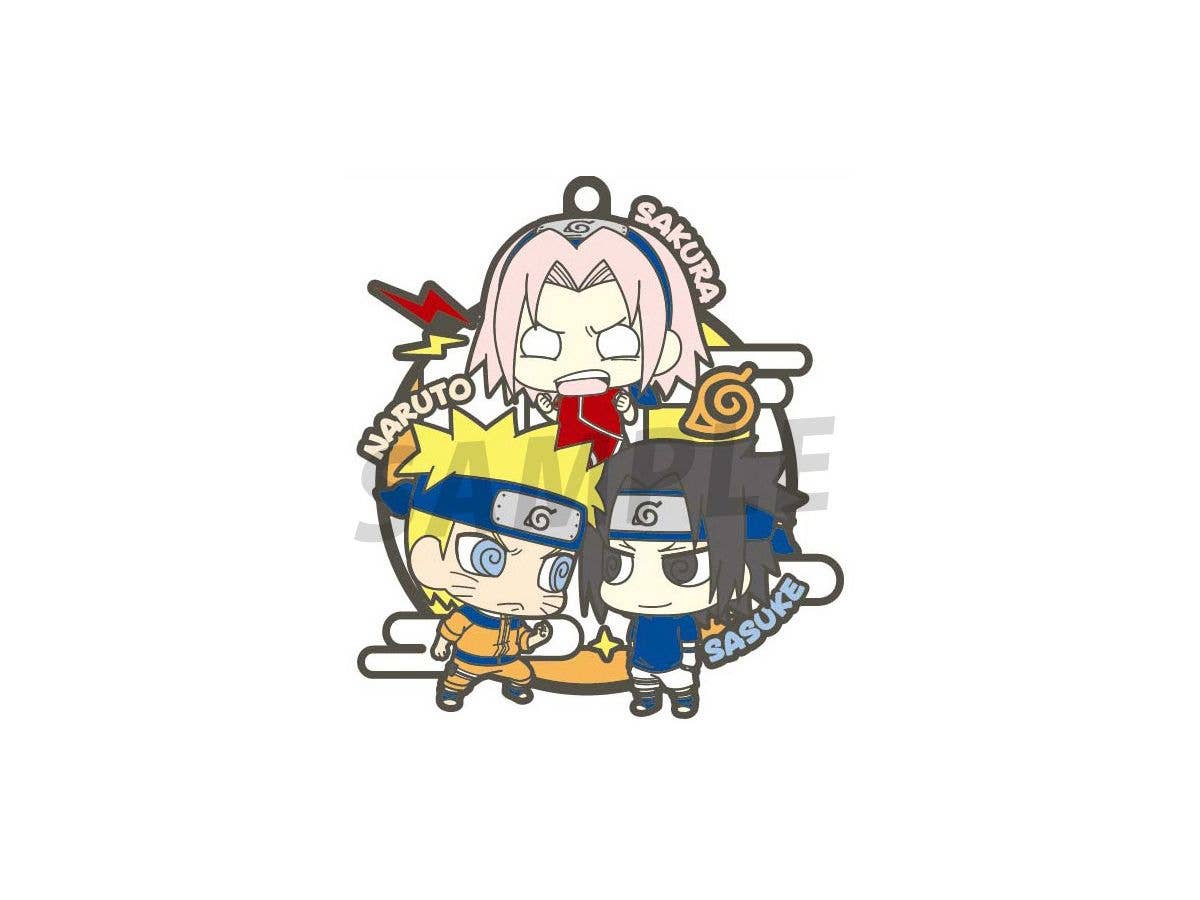 Megahouse Rubber Mascot Naruto Shippuden Three Man Cell Believe It "Naruto" | 4535123823268