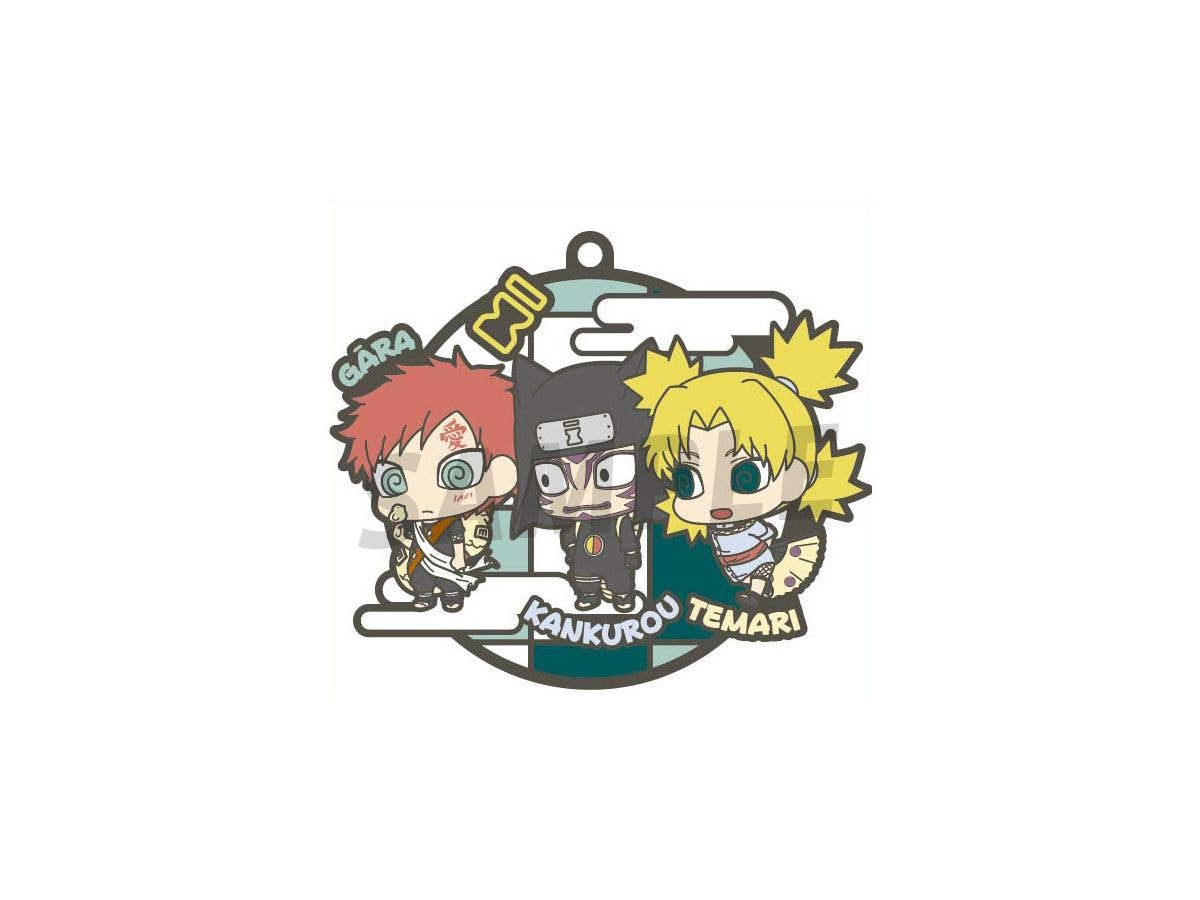 Megahouse Rubber Mascot Naruto Shippuden Three Man Cell Believe It "Naruto" | 4535123823268
