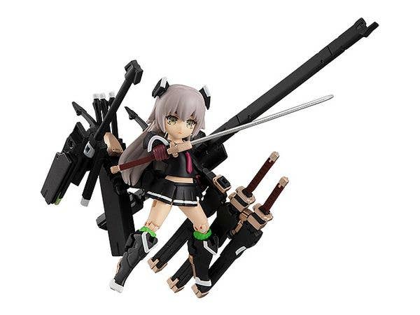 Megahouse Desktop Army Heavy Weapon High School Girl Team 1, Box of 3 | 4535123829024