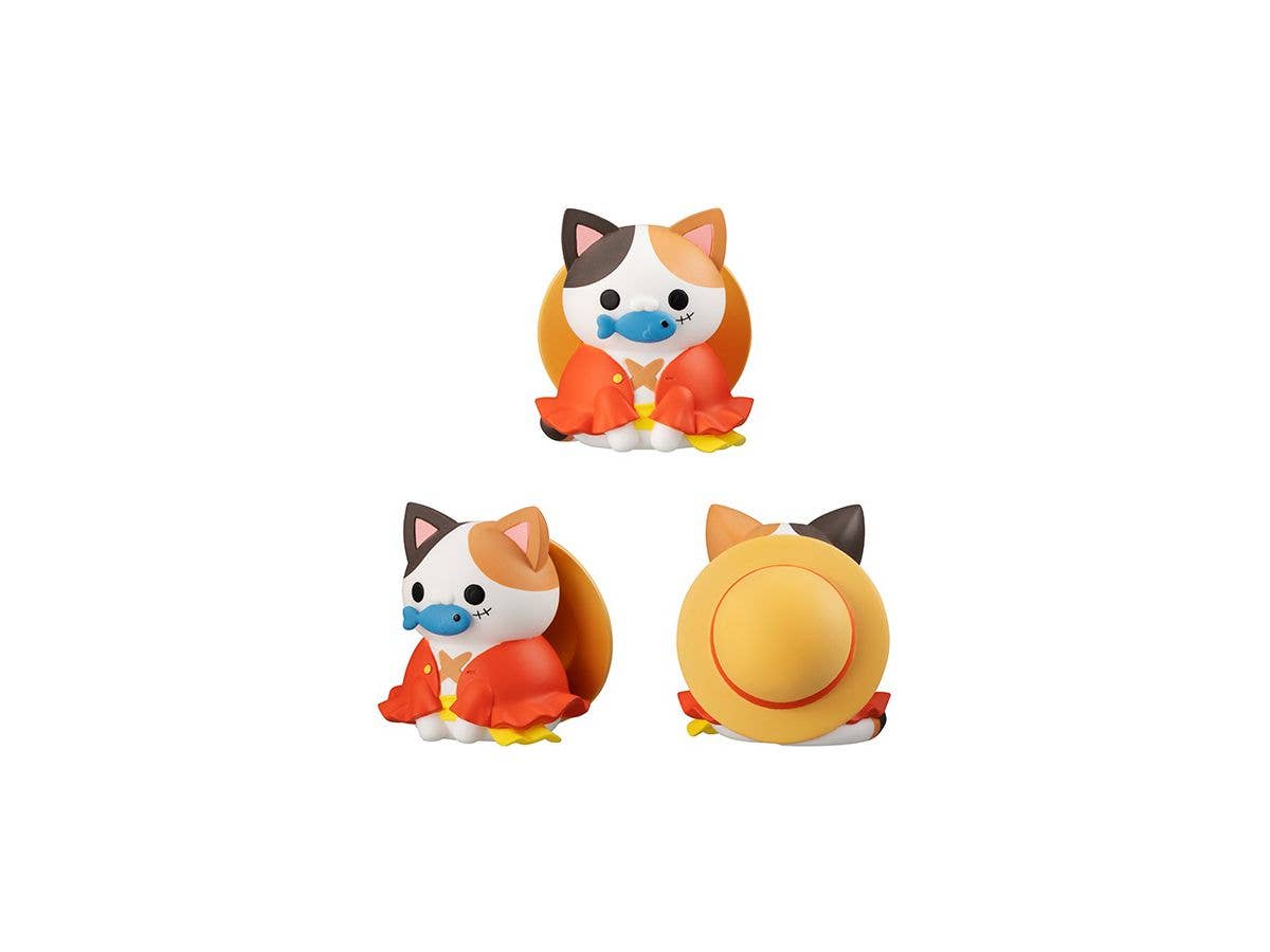 Megahouse Mega Cat Project NyanPieceNyan I'm gonna be king of the paw-rates (Vol 1.) 'One Piece' Box of 8 | 4535123831928
