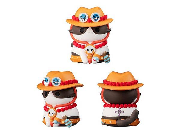 Megahouse Mega Cat Project NyanPieceNyan I'm gonna be king of the paw-rates (Vol 1.) 'One Piece' Box of 8 | 4535123831928