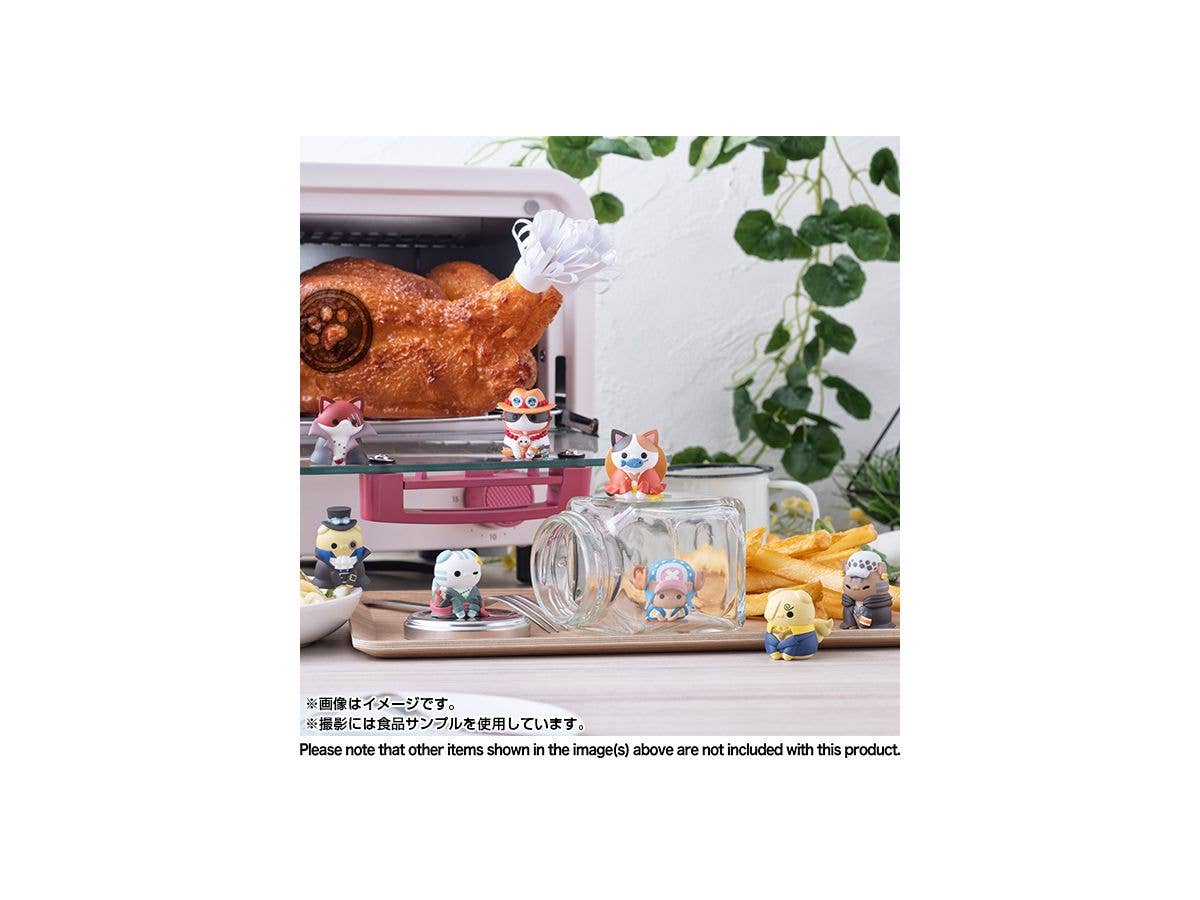 Megahouse Mega Cat Project NyanPieceNyan I'm gonna be king of the paw-rates (Vol 1.) 'One Piece' Box of 8 | 4535123831928