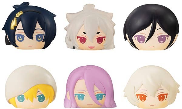 Megahouse Fluffy Squeeze Bread Tohken Ranbu Online (Vol 1) 'Tohken Ranbu', Box of 6 | 4535123832291