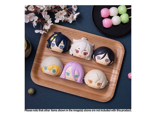 Megahouse Fluffy Squeeze Bread Tohken Ranbu Online (Vol 1) 'Tohken Ranbu', Box of 6 | 4535123832291