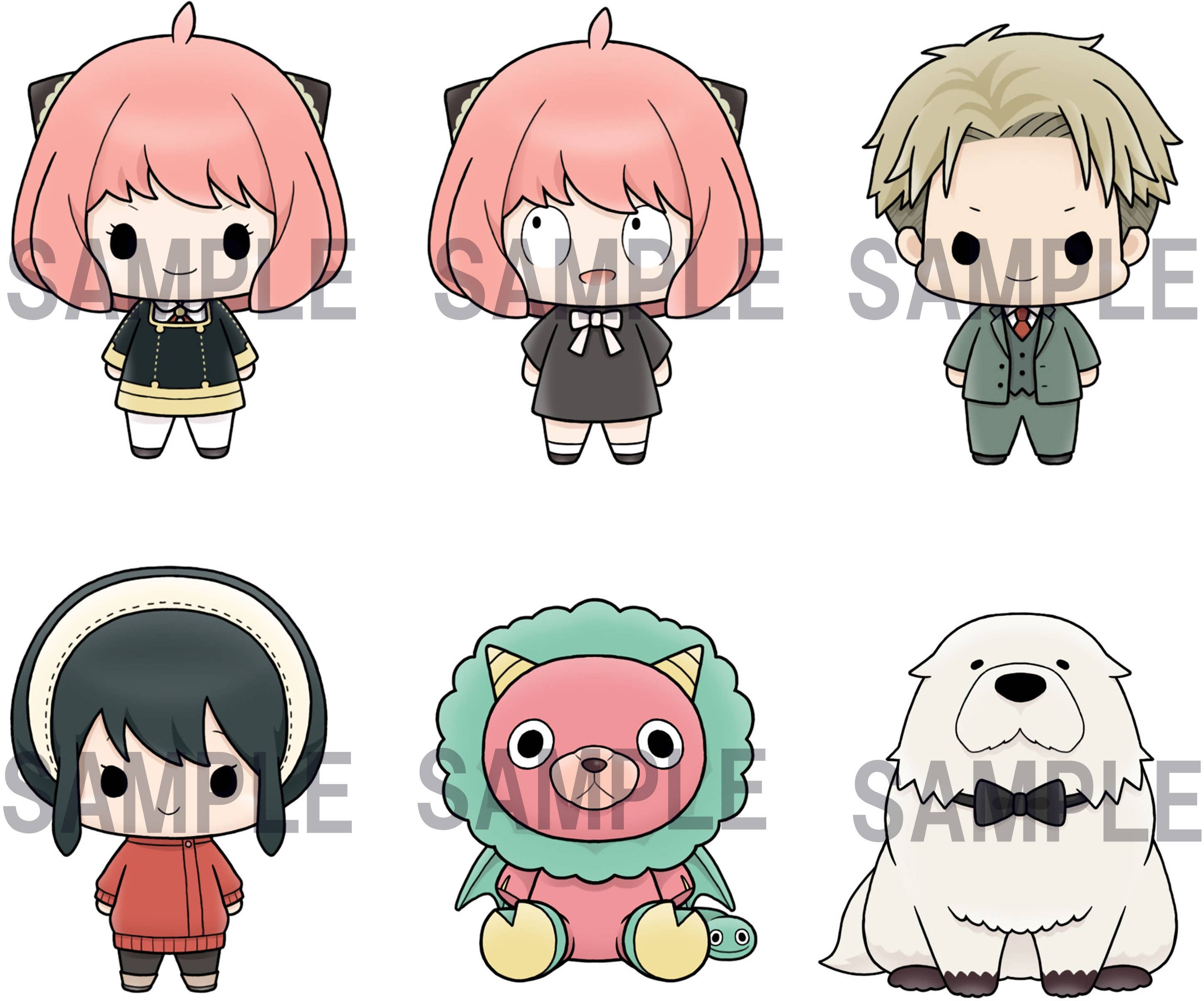 Megahouse Chokorin Mascot Spy X Family "Spy X Family" | 4535123833656