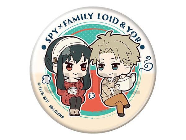 Megahouse Metal Badge Collection vol 1 "Spy x Family", Box of 8 | 4535123834004