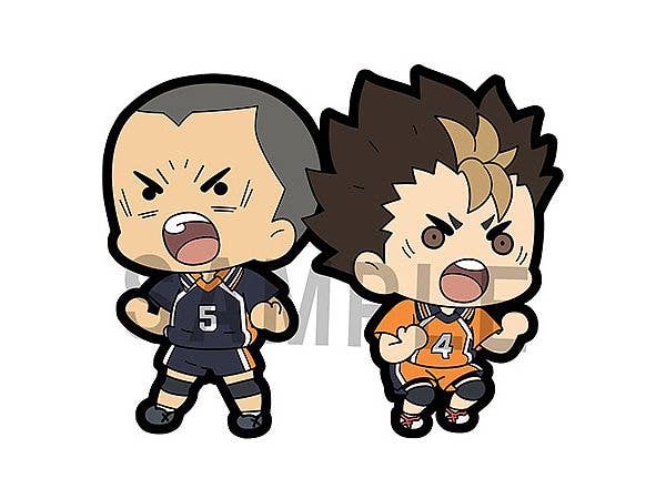Megahouse Rubber Mascot Buddycolle Haikyuu "Haikyuu" | 4535123834042