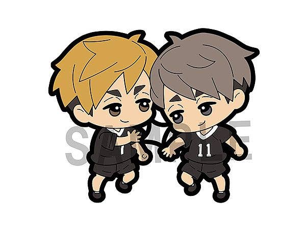 Megahouse Rubber Mascot Buddycolle Haikyuu "Haikyuu" | 4535123834042