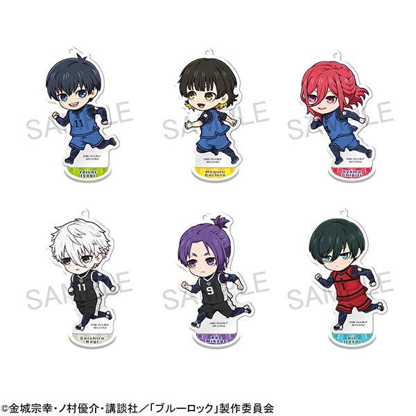 Megahouse Tokotoko Acrylic Stand "Blue Lock", Blind Box of 6 | 4535123835568