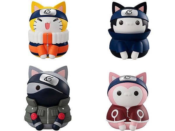 MegaHouse MEGA CAT PROJECT NARUTO  Nyanto The Big Series Nyaruto REBOOT ④Kakashi Hatake（Repeat） | 4535123835629