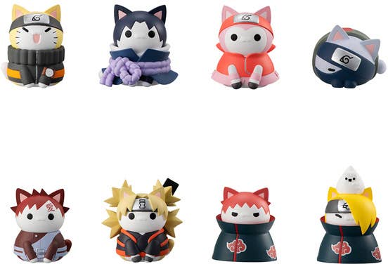 MEGA CAT PROJECT NARUTO Shippuden Nyaruto Ver. Battle with Akatsuki(Repeat) | 4535123838361