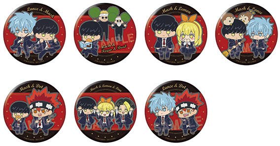 MegaHouse Metal Badge Collection "Metal Badge Collection MASHLE  Buddycolle ver."  Buddycolle ver. | 4535123838828