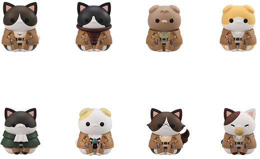 MegaHouse MEGA CAT PROJECT Attack on Titan Attack on Tinyan  Gathering Scout Regiment danyan（Repeat） | 4535123838880