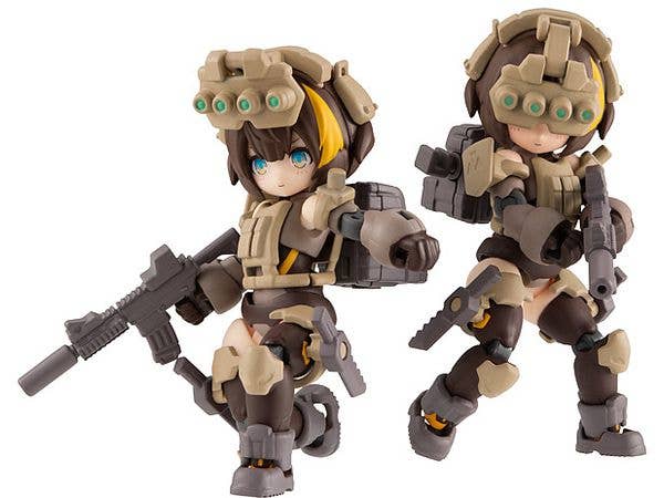 MegaHouse Desk Top Army N-212d Titania Delta (Ver. Scout equipped desert combat spec) | 4535123841453