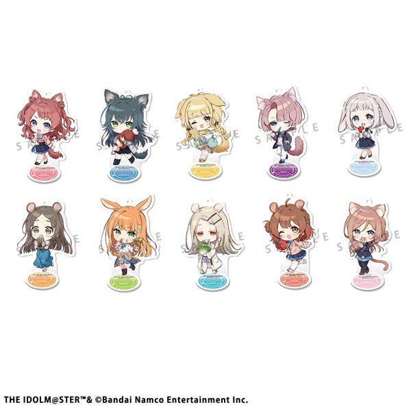MegaHouse Tokotoko Acrylic Stand Gakuen IDOLM＠STER | 4535123841743