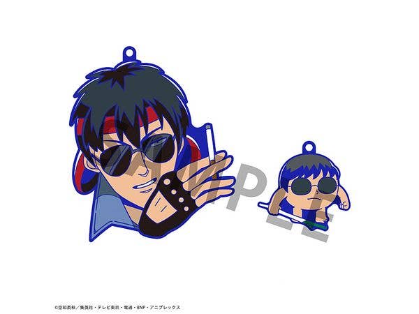 Gintama x Okawabukubu Gintama Oshanti Rubber Mascot (Repeat) | 4535123842849