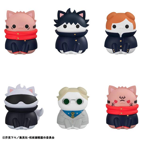 MEGA CAT PROJECT Jujutsukaisen Jujutsu Cats Shibuya Incident Ver. (8pc per box) | 4535123842863
