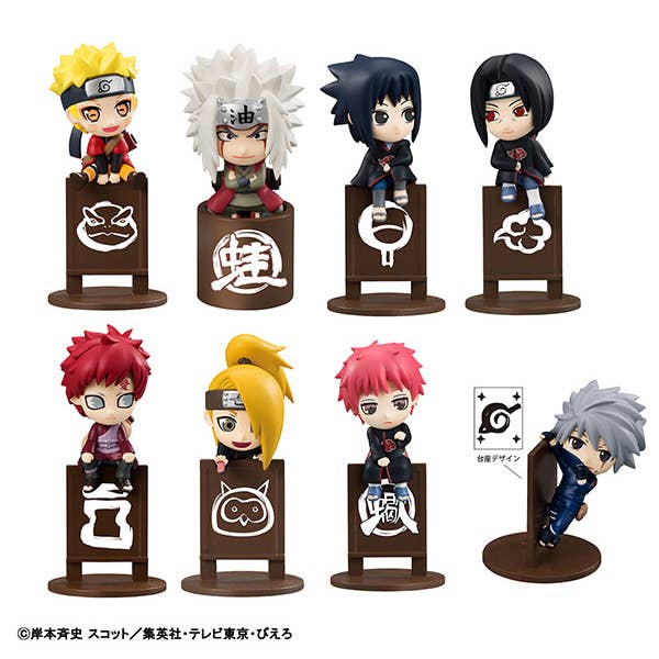 Ochatomo series NARUTO Shippuden Let's have tea for now! (Repeat) (8pc per box) | 4535123843310