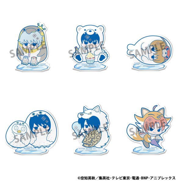 TAITO Acrylic Stand Gintama Prince Hata & animals of ice | 4535123845703