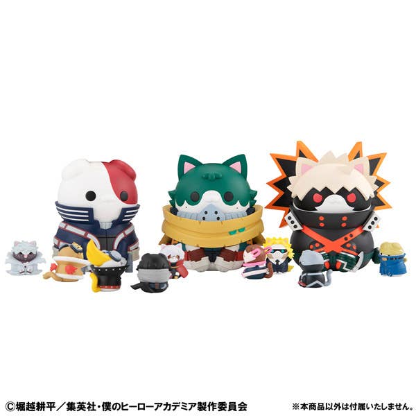 MEGA CAT PROJECT My Hero Academia Nyanto! The Big Heroaca Cats Series Shoto Todoroki | 4535123848636