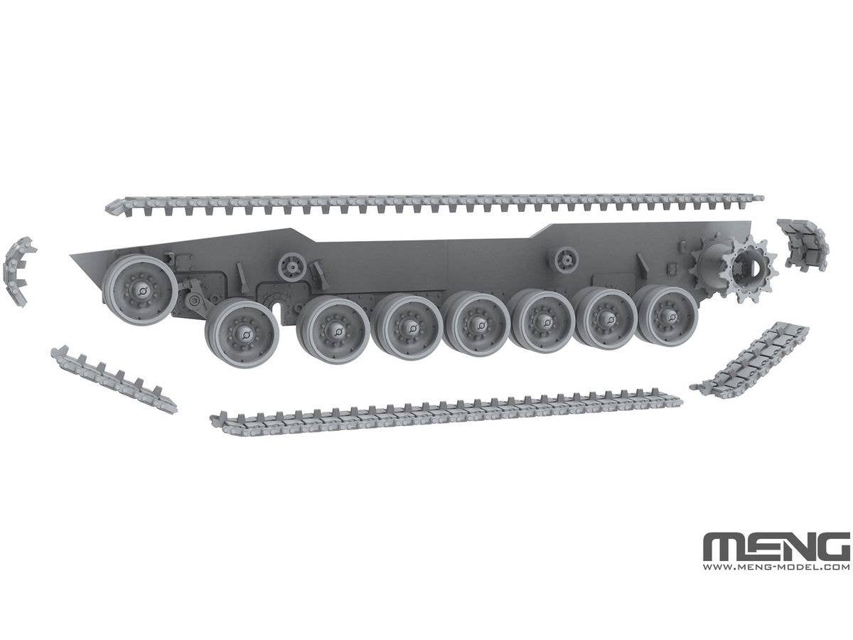 MENG 1/72 U.S. Main Battle Tank M1A2 SEP Abrams TUSK II | 4897038553792