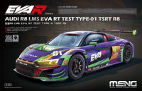 Meng 1/24 Audi R8 LMS EVA RT TEST TYPE-01 TSRT R8 | 4897038553877