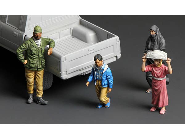 Meng 1/35 Middle Easterners in The Street | 4897038550067