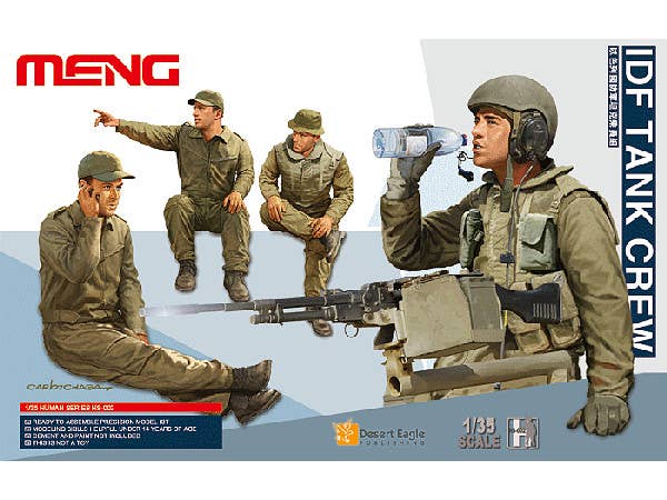 Meng 1/35 IDF Tank Crew | 4897038550357