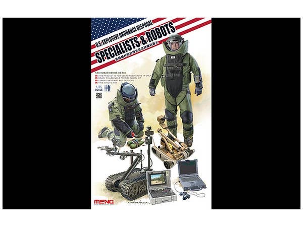 Meng 1/35 U.S. Explosive Ordnance Disposal Specialists & Robots | 4897038550647