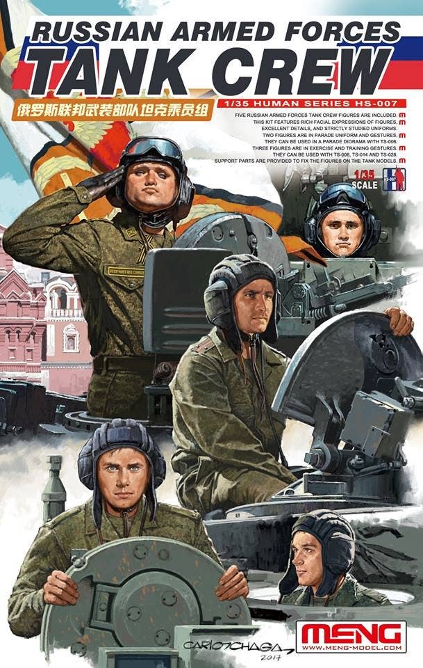 Meng 1/35 Russian Armed Forces Tank Crew | 4897038551446