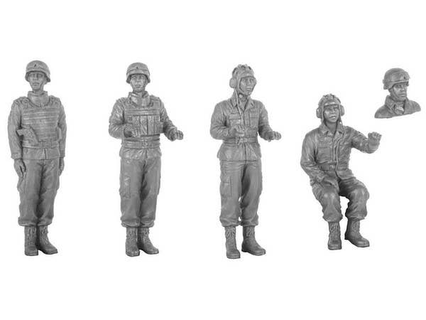 Meng 1/35 PLA Armored Vehicle Crew | 4897038551620