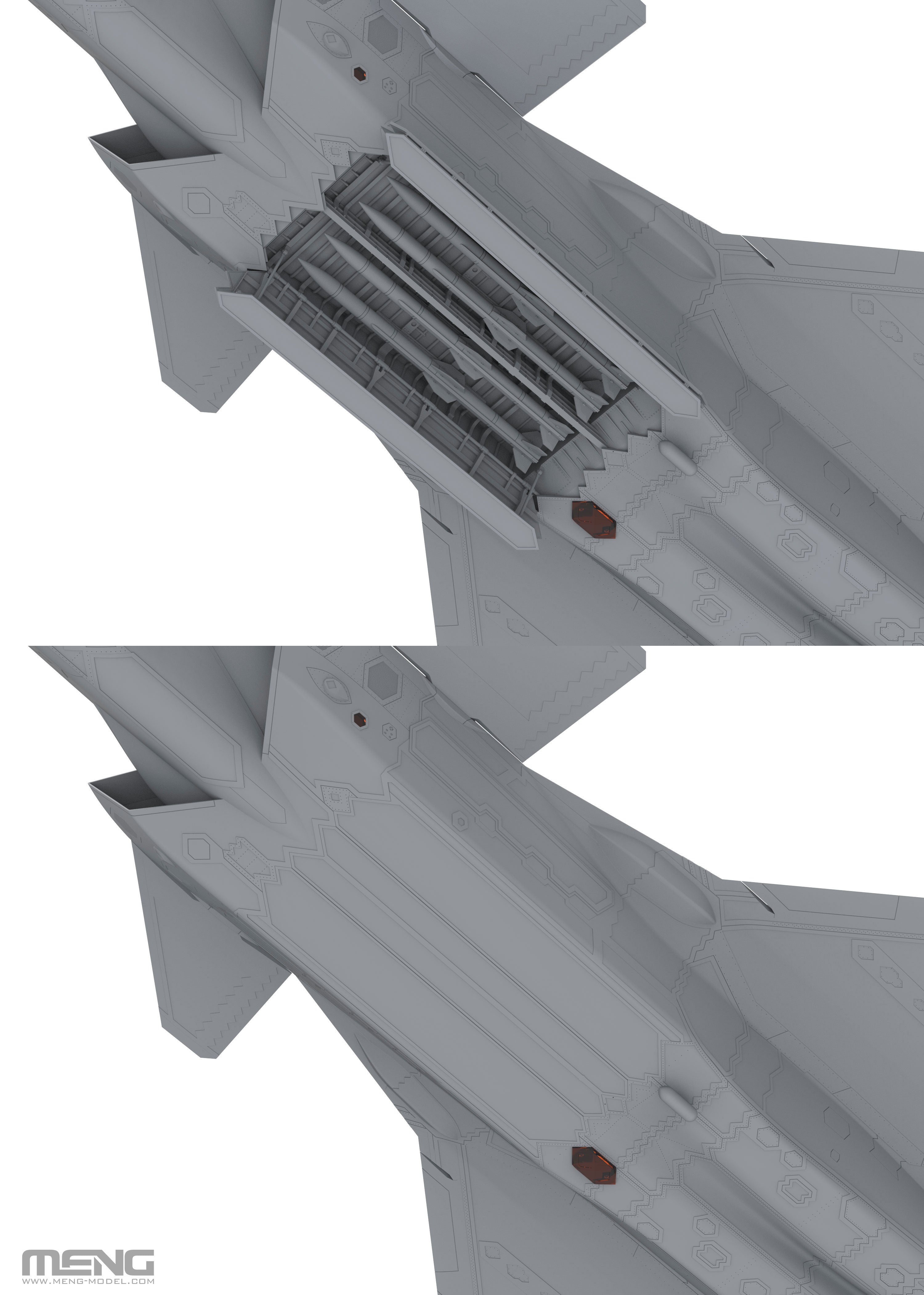 Meng 1/48 Chinese J-20 Stealth Fighter | 4897038553785