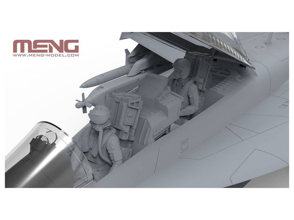 Meng 1/48 Boeing EA-18G Growler Electronic Attack Aircraft | 4897038553341