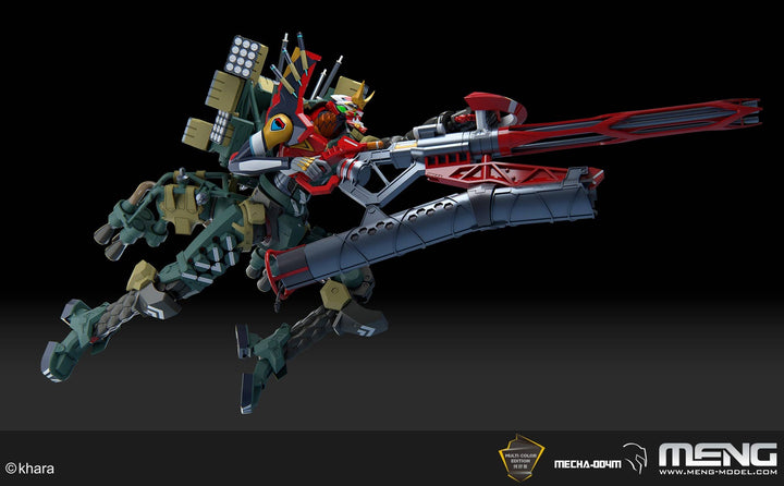 Meng Multipurpose Humanoid Decisive Weapon, Artificial Human Evangelion Production Model - New 02α (Multi-color Edition) | 4897038553662