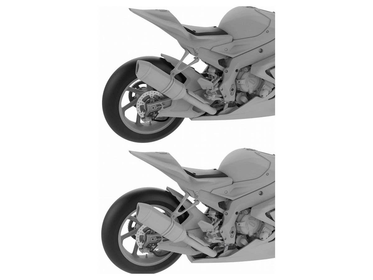Meng 1/9 BMW HP4 Race, Not A Pre-Colored Edition | 4897038553297
