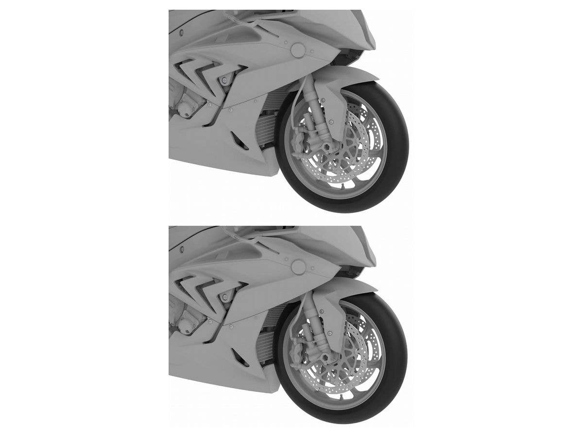 Meng 1/9 BMW HP4 Race, Not A Pre-Colored Edition | 4897038553297