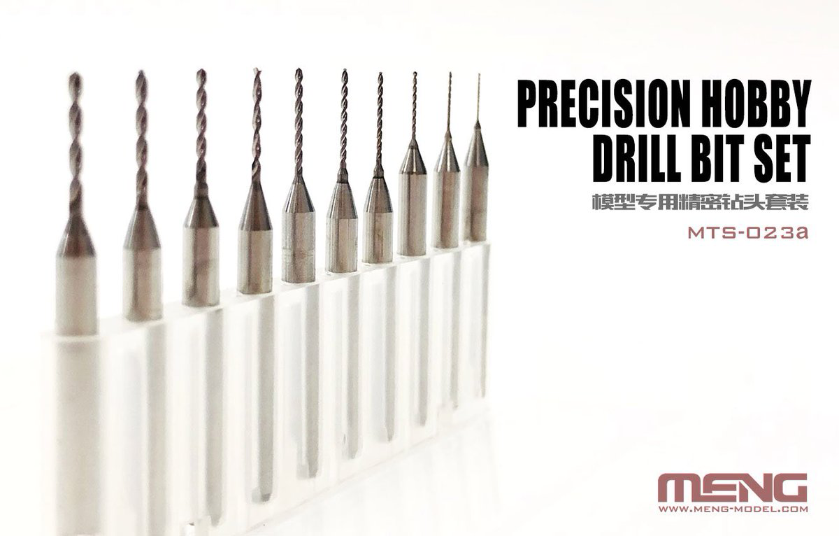 Meng Precision Hobby Drill Bit Set | 4897038552030